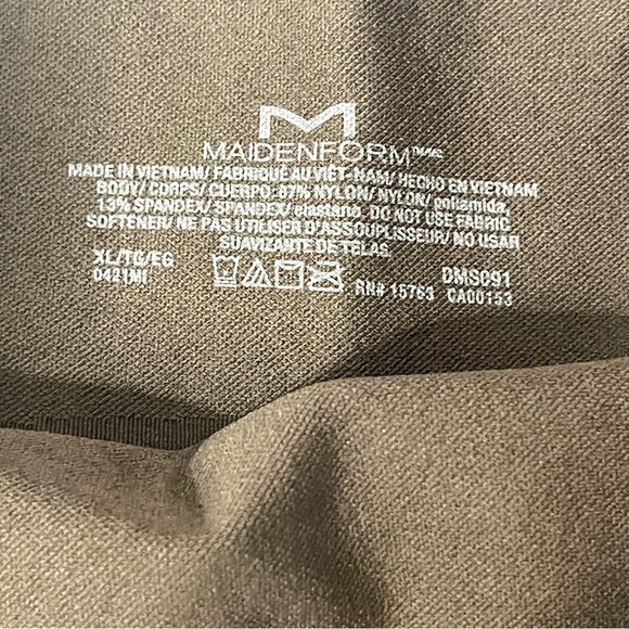 NWT MAIDENFORM Firm Control Feel Good Mid-Thigh Shaper Short, XL - Picture 5 of 9